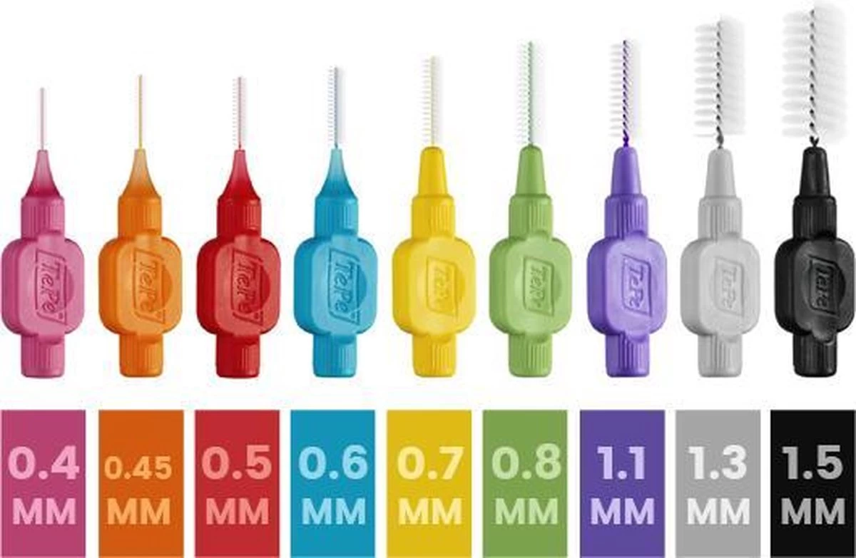 Tepe Interdentale Rager Origineel 0.6 Mm Blauw - 25 Stuks 4 Tepe Interdentale Rager Origineel 0.6 Mm Blauw - 25 Stuks - Afbeelding 2