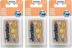 Jordan Extra Dun - 3x 140 St - Tandenstoker - Voordeelverpakking