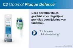 Philips Sonicare C2 Optimal Plaque Defence HX9022/10 - Opzetborstels - 2 Stuks -Mondverzorging 1200x799 9