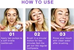 Witte Tanden Kleur Corrector - Superdeal - 1 + 1 GRATIS - Kleur Tanden Wit Door Te Poetsen Thuis - Tanden Bleken - Tanden Witte - Foam Voor Witte Tanden -Mondverzorging 1200x808