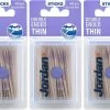 Jordan Tandenstoker Dun - 3x 100 Stuks - Voordeelverpakking -Mondverzorging 1200x810 2