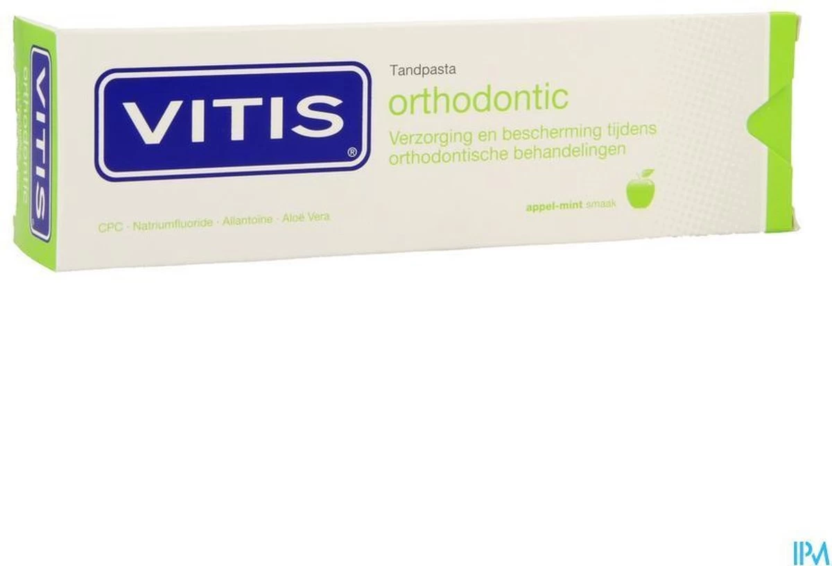 Vitis Orthodontic Tandpasta - 75ml 12 Vitis Orthodontic Tandpasta - 75ml - Afbeelding 10