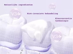 Tandpasta V34 Colour Corrector - Paarse Tandpasta - Tandenblekers - Hismile 11 Tandpasta V34 Colour Corrector - Paarse Tandpasta - Tandenblekers - Hismile -Mondverzorging 1200x891