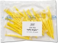 Tepe Angle Geel 0.7 Mm - 25 Stuks -Mondverzorging 1200x892 2