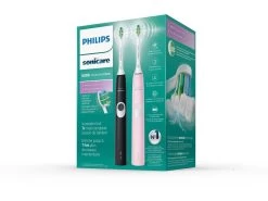 Philips Sonicare ProtectiveClean 4300 HX6800/35 - Elektrische Tandenborstel - Roze & Zwart -Mondverzorging 1200x900