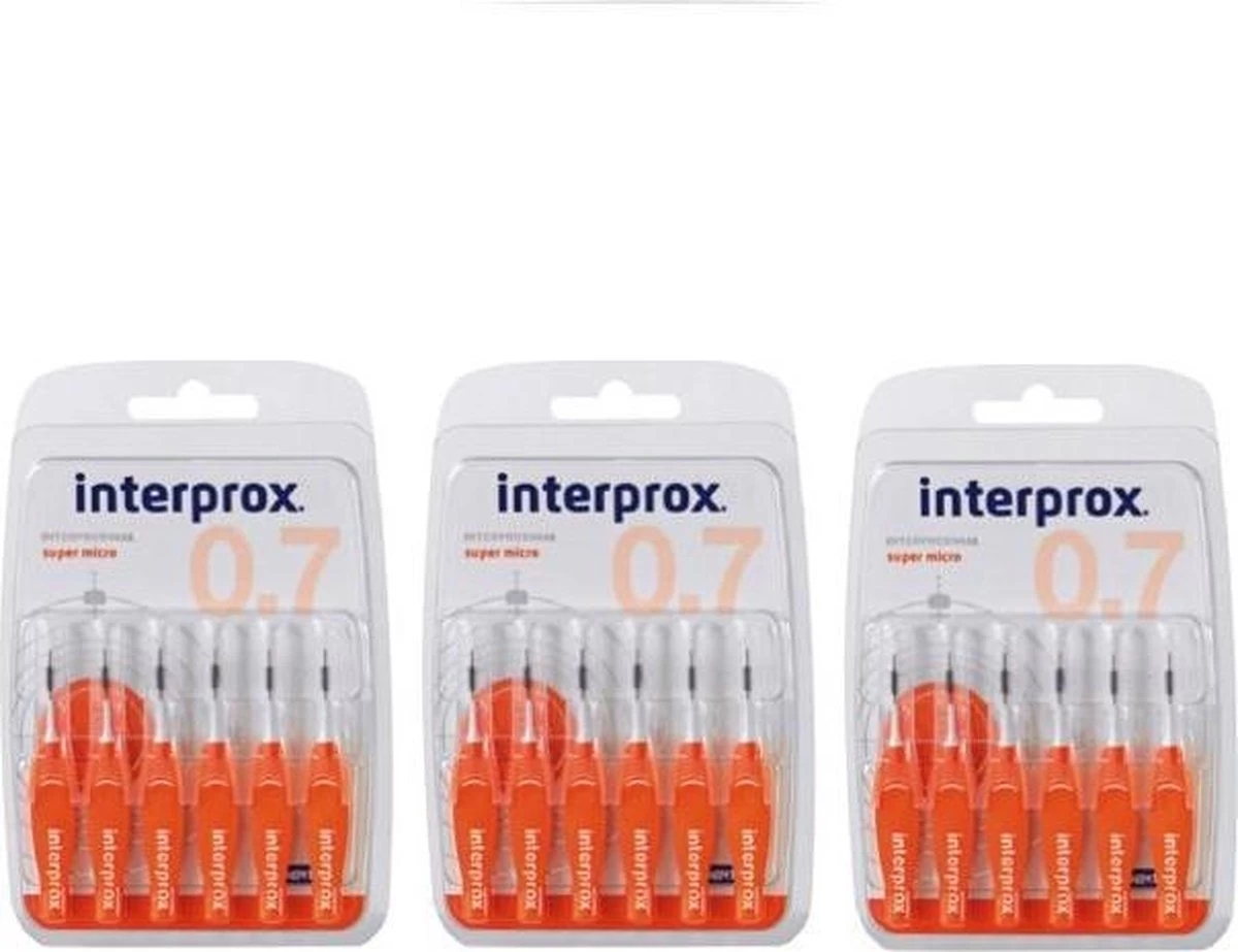 Interprox Premium Super Micro - 2 Mm - 3 X 6 Stuks 6 Interprox Premium Super Micro - 2 Mm - 3 X 6 Stuks - Afbeelding 4