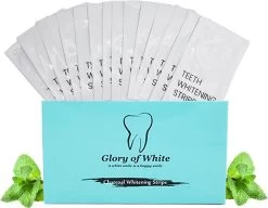 Glory Of White - Professionele Tandenbleek Strips - 28 Strips - Teeth Whitening Strips - Wittere Tanden - Zonder Peroxide - Tanden Bleken