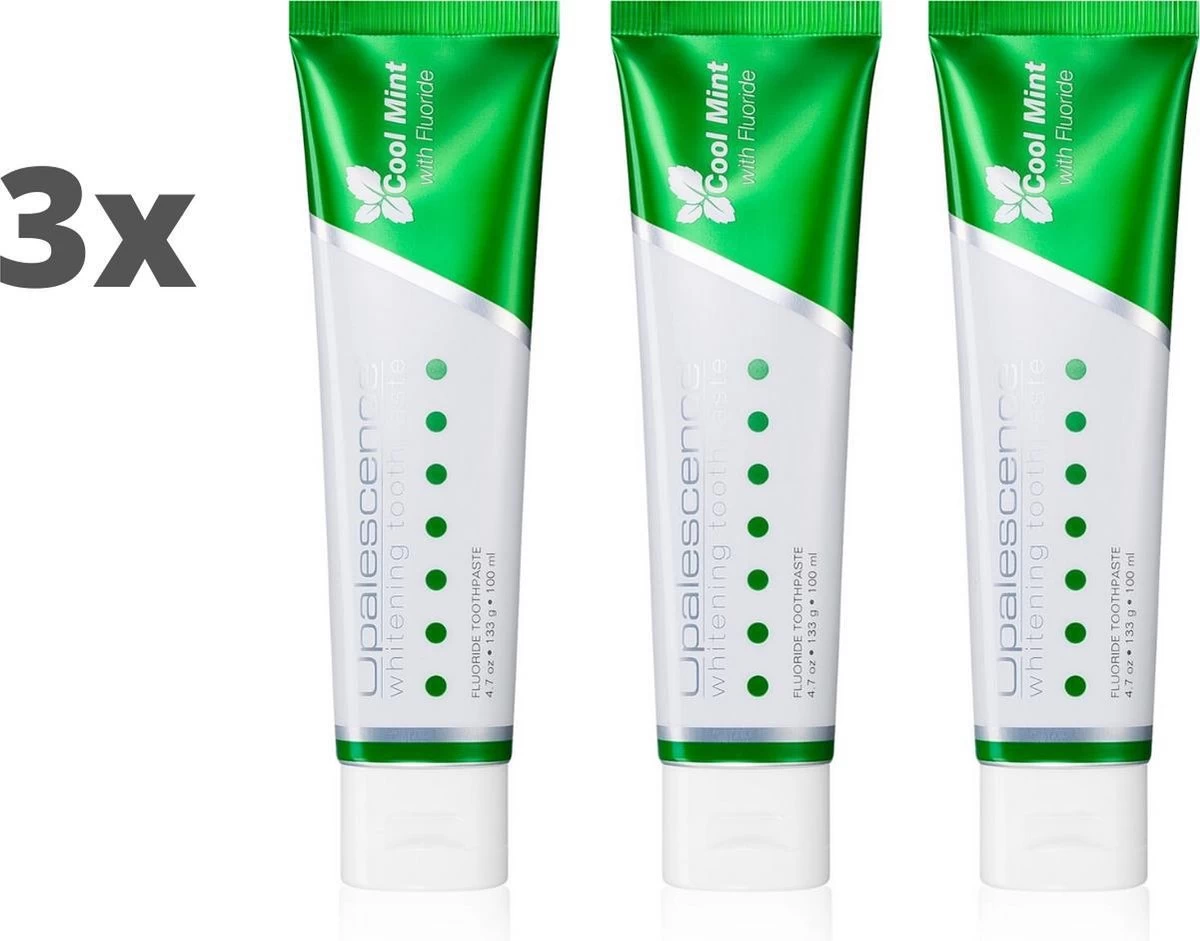 Opalescence Whitening Tandpasta - Cool Mint - 3x100 Ml - Voordeelpakket 3 Opalescence Whitening Tandpasta - Cool Mint - 3x100 Ml - Voordeelpakket