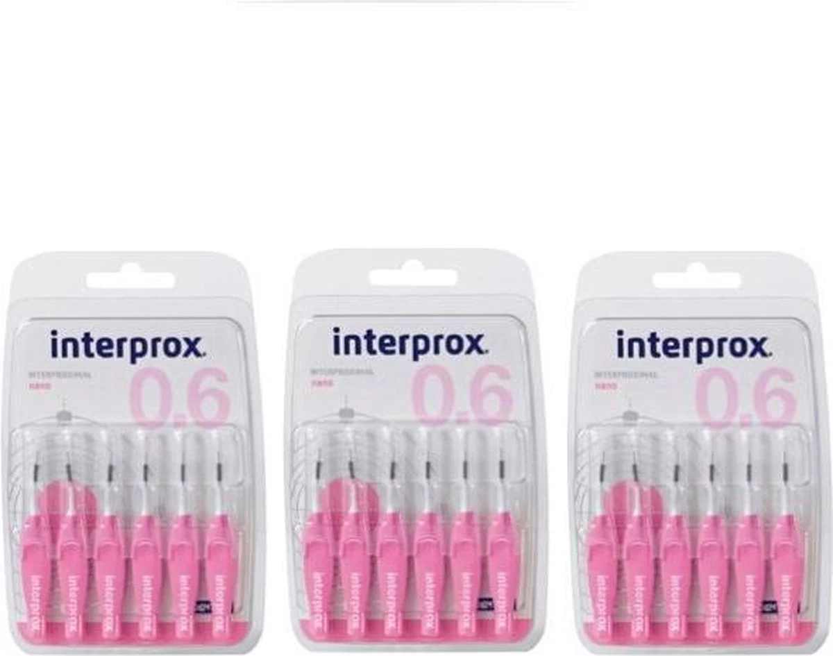 Interprox Premium Nano - 1,9 Mm - 3 X 6 Stuks 6 Interprox Premium Nano - 1,9 Mm - 3 X 6 Stuks - Afbeelding 4