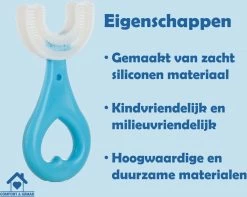 Tandenborstel Voor Baby En Kind - Eenvoudig, Hygiënisch En De Oplossing Voor Tandenpoetsen Bij Kinderen - BPA Vrij – BLAUW -Mondverzorging 1200x956 2