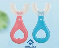 Tandenborstel Voor Baby En Kind - Eenvoudig, Hygiënisch En De Oplossing Voor Tandenpoetsen Bij Kinderen - BPA Vrij – BLAUW -Mondverzorging 1200x973