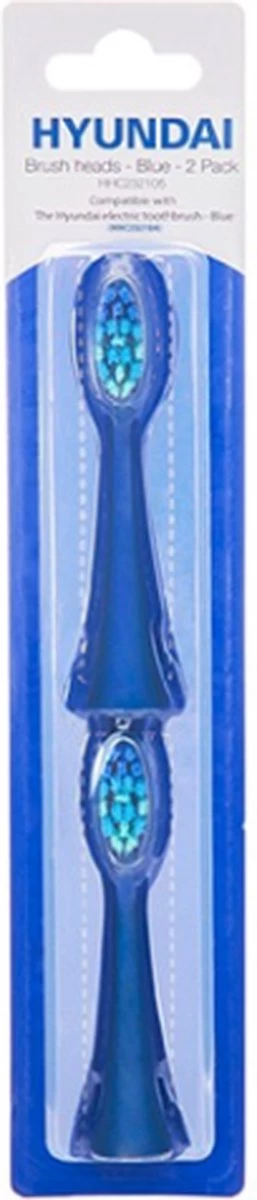 Hyundai Electronics - Elektrische Tandenborstel - Opzetborstel - Blauw - 2 Stuks 4 Hyundai Electronics - Elektrische Tandenborstel - Opzetborstel - Blauw - 2 Stuks - Afbeelding 2