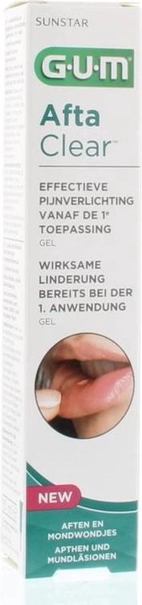 GUM® GUM AftaClear Mondgel 10 Ml 13 GUM® GUM AftaClear Mondgel 10 Ml - Afbeelding 11
