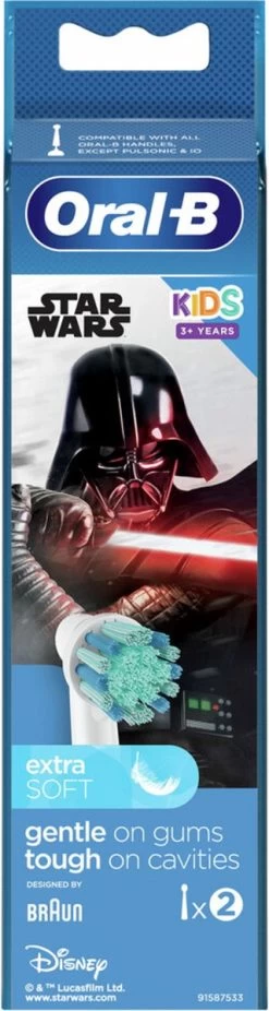 Oral B Oral-B Opzetborstels Kids 2 Stuks 18 Oral B Oral-B Opzetborstels Kids 2 Stuks -Mondverzorging 320x1200