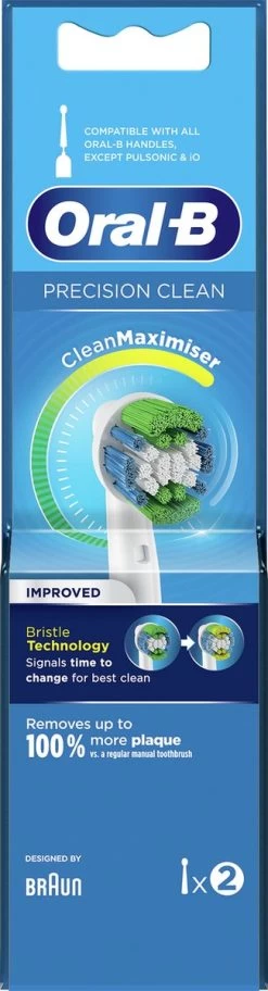 Oral B Oral-B Precision Clean - Met CleanMaximiser-technologie - Opzetborstels - 2 Stuks 21 Oral B Oral-B Precision Clean - Met CleanMaximiser-technologie - Opzetborstels - 2 Stuks -Mondverzorging 325x1200 2