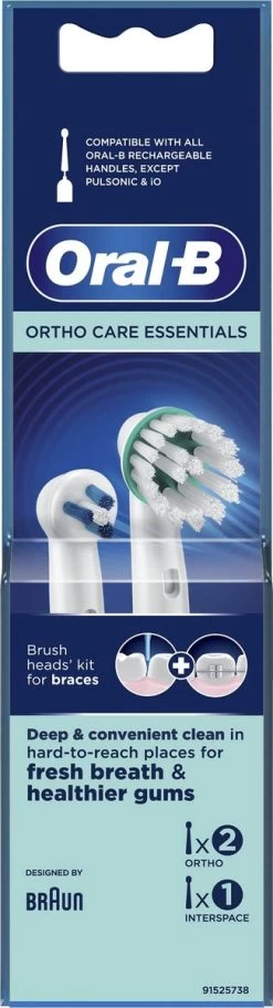 Oral B Oral-B Ortho Care - Opzetborstels - 3 Stuks -Mondverzorging 325x1200 4