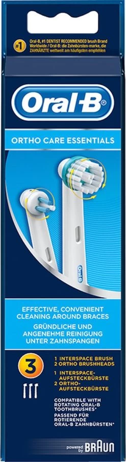 Oral B Oral-B Ortho Care - Opzetborstels - 3 Stuks -Mondverzorging 327x1200 14