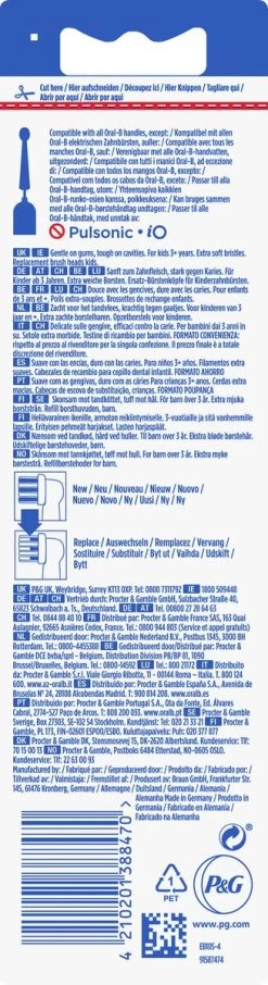 Oral B Oral-B Kids Opzetborstels Met Marvel Spider-Man-figuren, 4 Stuks -Mondverzorging 327x1200 15