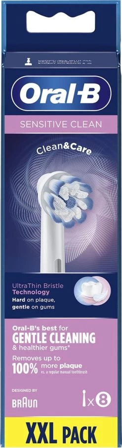 Oral B Oral-B Sensitive Clean - Opzetborstels - 8 Stuks 16 Oral B Oral-B Sensitive Clean - Opzetborstels - 8 Stuks -Mondverzorging 327x1200 16