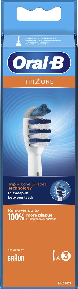Oral B ORAL-B - Tandenborstel Trizone EB30 - Verp. 3st. - 80217891 4 Oral B ORAL-B - Tandenborstel Trizone EB30 - Verp. 3st. - 80217891 - Afbeelding 2