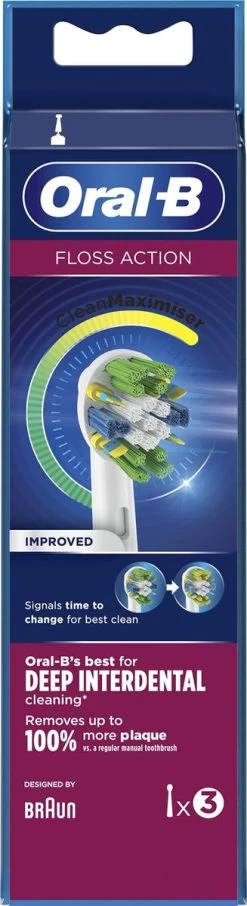 Oral B Oral-B Opzetborstels FlossAction 3 Stuks -Mondverzorging 327x1200 5