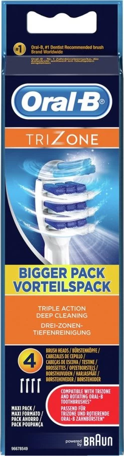 Oral B Oral-B TriZone - Opzetborstels - 2 Stuks 37 Oral B Oral-B TriZone - Opzetborstels - 2 Stuks -Mondverzorging 327x1200 7