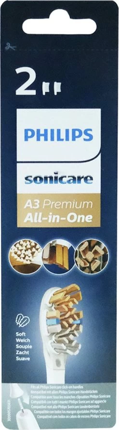 Philips A3 Premium All-inOne HX9092/10 - Opzetborstels - 2 Stuks