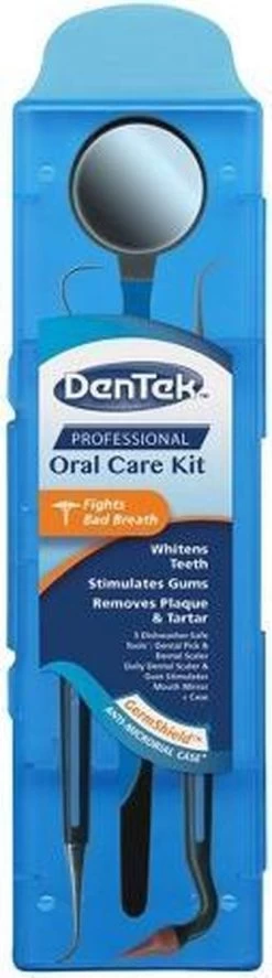 Dentek Tandartshaakje - Inclusief Mondspiegel En Tandvleesmassager -Mondverzorging 334x1200 3