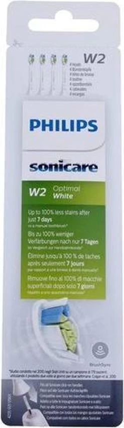 Philips Sonicare W2 Optimal White HX6064/10 - Opzetborstels - 4 Stuks -Mondverzorging 348x1200 1