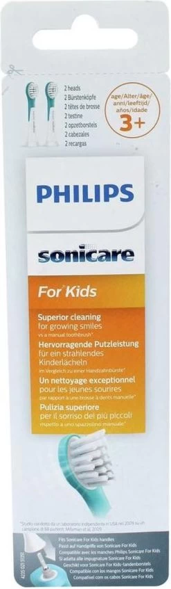 Philips Sonicare For Kids Compact HX6032/33 - Opzetborstel - 2 Stuks - Groen 11 Philips Sonicare For Kids Compact HX6032/33 - Opzetborstel - 2 Stuks - Groen -Mondverzorging 350x1200