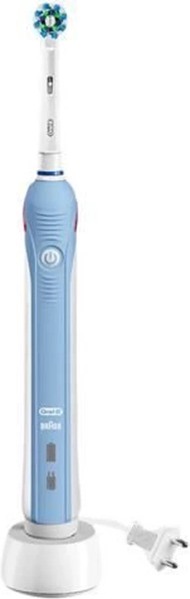 Oral B Oral-B Pro 2 2700 CrossAction - Elektrische Tandenborstel - Blauw, Wit 14 Oral B Oral-B Pro 2 2700 CrossAction - Elektrische Tandenborstel - Blauw, Wit - Afbeelding 12
