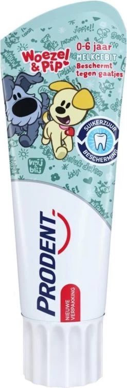 Prodent Kids 0-6 Jaar Woezel & Pip Tandpasta - 12 X 75 Ml - Voordeelverpakking 27 Prodent Kids 0-6 Jaar Woezel & Pip Tandpasta - 12 X 75 Ml - Voordeelverpakking -Mondverzorging 392x1200 1