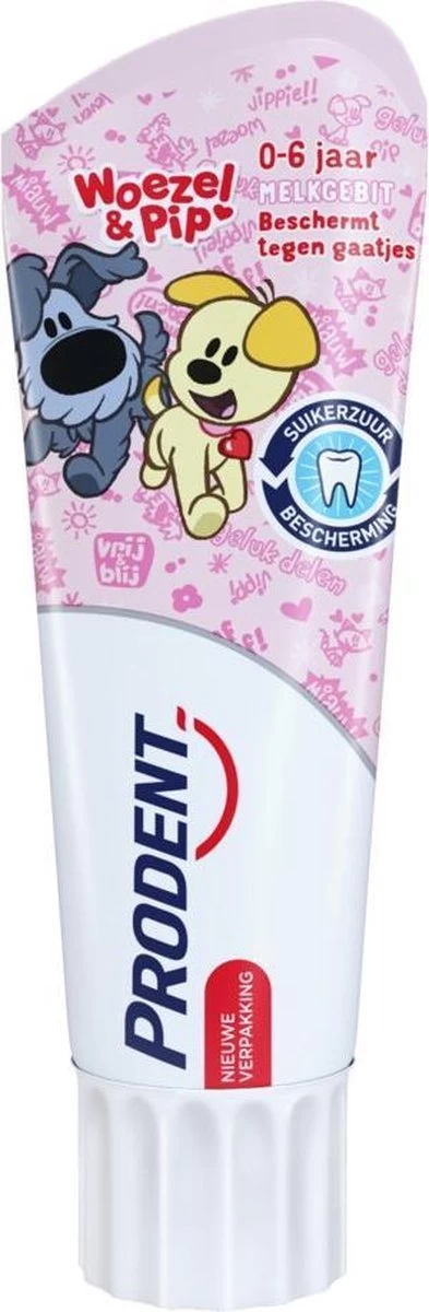 Prodent Kids 0-6 Jaar Woezel & Pip Tandpasta - 12 X 75 Ml - Voordeelverpakking 14 Prodent Kids 0-6 Jaar Woezel & Pip Tandpasta - 12 X 75 Ml - Voordeelverpakking - Afbeelding 12