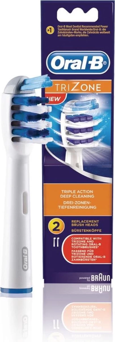 Oral B Oral-B TriZone - Opzetborstels - 2 Stuks 20 Oral B Oral-B TriZone - Opzetborstels - 2 Stuks - Afbeelding 18