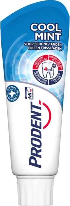 Prodent Cool Mint Tandpasta - 12 X 75 Ml - Voordeelverpakking -Mondverzorging 409x1200 1