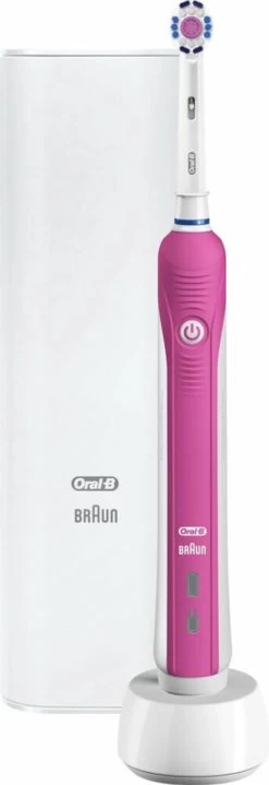 Oral B Oral-B PRO 750 - 3DWhite - Elektrische Tandenborstel - Inclusief Reisetui -Mondverzorging 412x1200