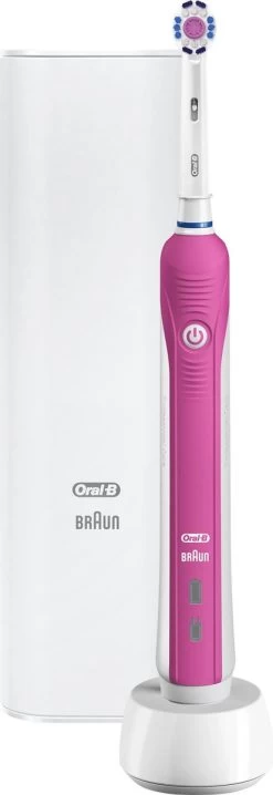 Oral B Oral-B PRO 2500 3D - Elektrische Tandenborstel - Roze -Mondverzorging 413x1200