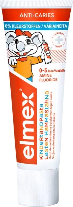 Elmex Peuter (0 Tot 5 Jaar) Kindertandpasta 6 X 75ml - Voordeelverpakking 17 Elmex Peuter (0 Tot 5 Jaar) Kindertandpasta 6 X 75ml - Voordeelverpakking -Mondverzorging 426x1200