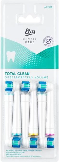Etos Opzetborstel Total Clean - 6 Stuks - Geschikt Voor De Meeste Oral-B® Systemen* 13 Etos Opzetborstel Total Clean - 6 Stuks - Geschikt Voor De Meeste Oral-B® Systemen* -Mondverzorging 440x1200