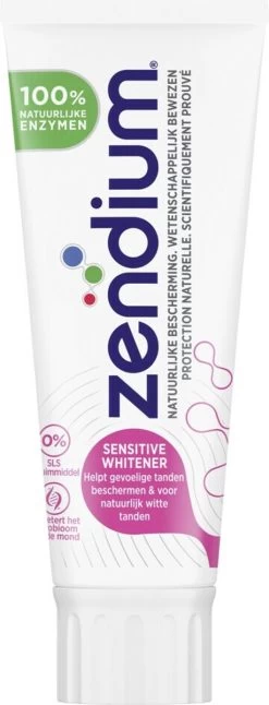 Zendium Sensitive Whitening Tandpasta - 12 X 75 Ml - Voordeelverpakking 18 Zendium Sensitive Whitening Tandpasta - 12 X 75 Ml - Voordeelverpakking -Mondverzorging 459x1200 2
