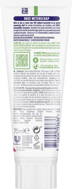 Zendium Tandvlees Protect Tandpasta - 12 X 75 Ml - Voordeelverpakking 16 Zendium Tandvlees Protect Tandpasta - 12 X 75 Ml - Voordeelverpakking -Mondverzorging 460x1200 3