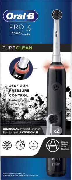 Oral B Oral-B Pro 3 3000 - Elektrische Tandenborstel - Zwart 26 Oral B Oral-B Pro 3 3000 - Elektrische Tandenborstel - Zwart -Mondverzorging 479x1200 1