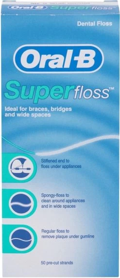 Oral B Oral-B Superfloss - 50 Stuks - Flosdraad -Mondverzorging 519x1200 1