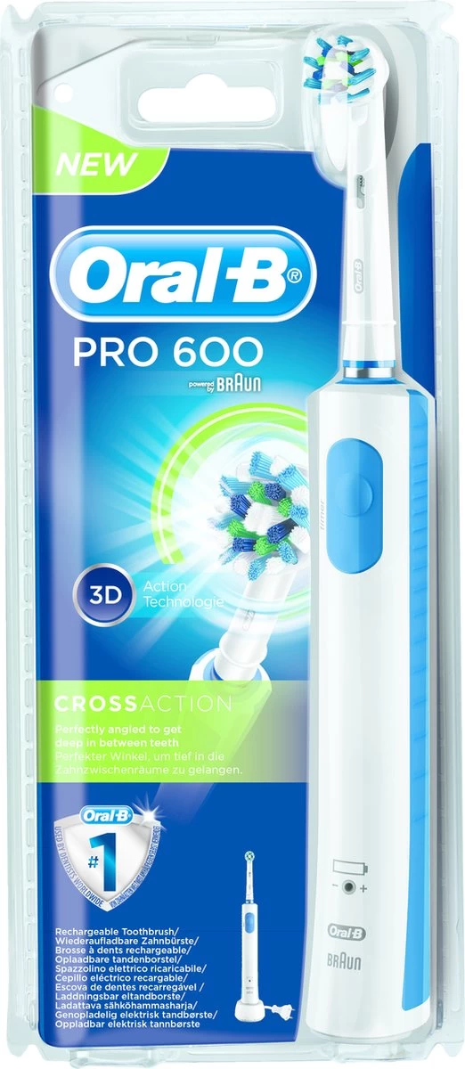 Oral B Oral-B PRO600 - Cross Action - Elektrische Tandenborstel 20 Oral B Oral-B PRO600 - Cross Action - Elektrische Tandenborstel - Afbeelding 18