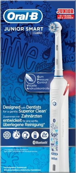 Oral B Oral-B Junior - Elektrische Tandenborstel - Wit 28 Oral B Oral-B Junior - Elektrische Tandenborstel - Wit -Mondverzorging 528x1200