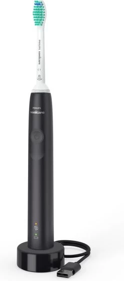 Philips Sonicare Series 3100 HX3675/15 - Elektrische Tandenborstel - Zwart & Roze - Duopack -Mondverzorging 530x1200