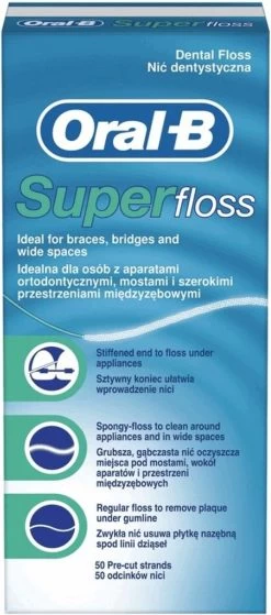 Oral B Oral-B Superfloss - 50 Stuks - Flosdraad -Mondverzorging 530x1200 7