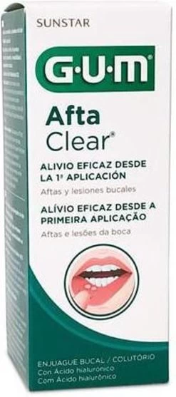 GUM® G.u.m. Aftaclear Mondspoeling 120 Ml - Medisch Hulpmiddel -Mondverzorging 532x1200