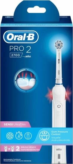 Oral B Oral-B Pro 2 2700 - Sensi Ultra Thin - Elektrische Tandenborstel - Wit 34 Oral B Oral-B Pro 2 2700 - Sensi Ultra Thin - Elektrische Tandenborstel - Wit -Mondverzorging 536x1200