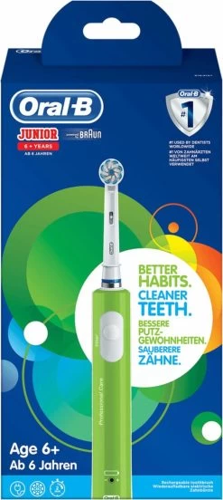 Oral B Oral-B Junior - Elektrische Tandenborstel - Groen -Mondverzorging 537x1200 2